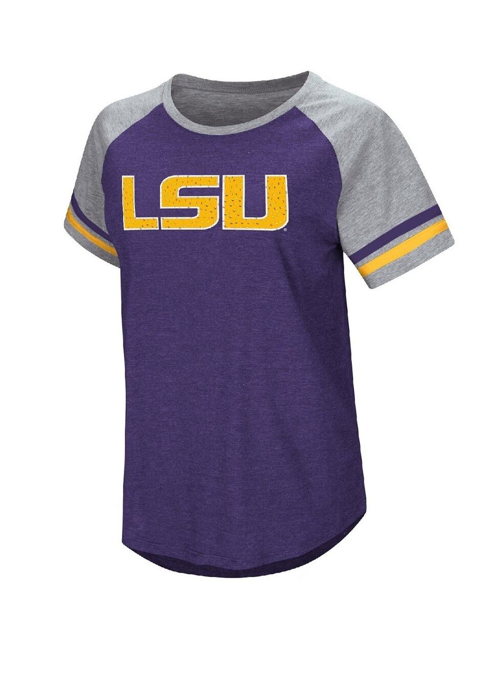 Colosseum LSU tigers Women's Southbend Scoop-Neck T-Shirt
